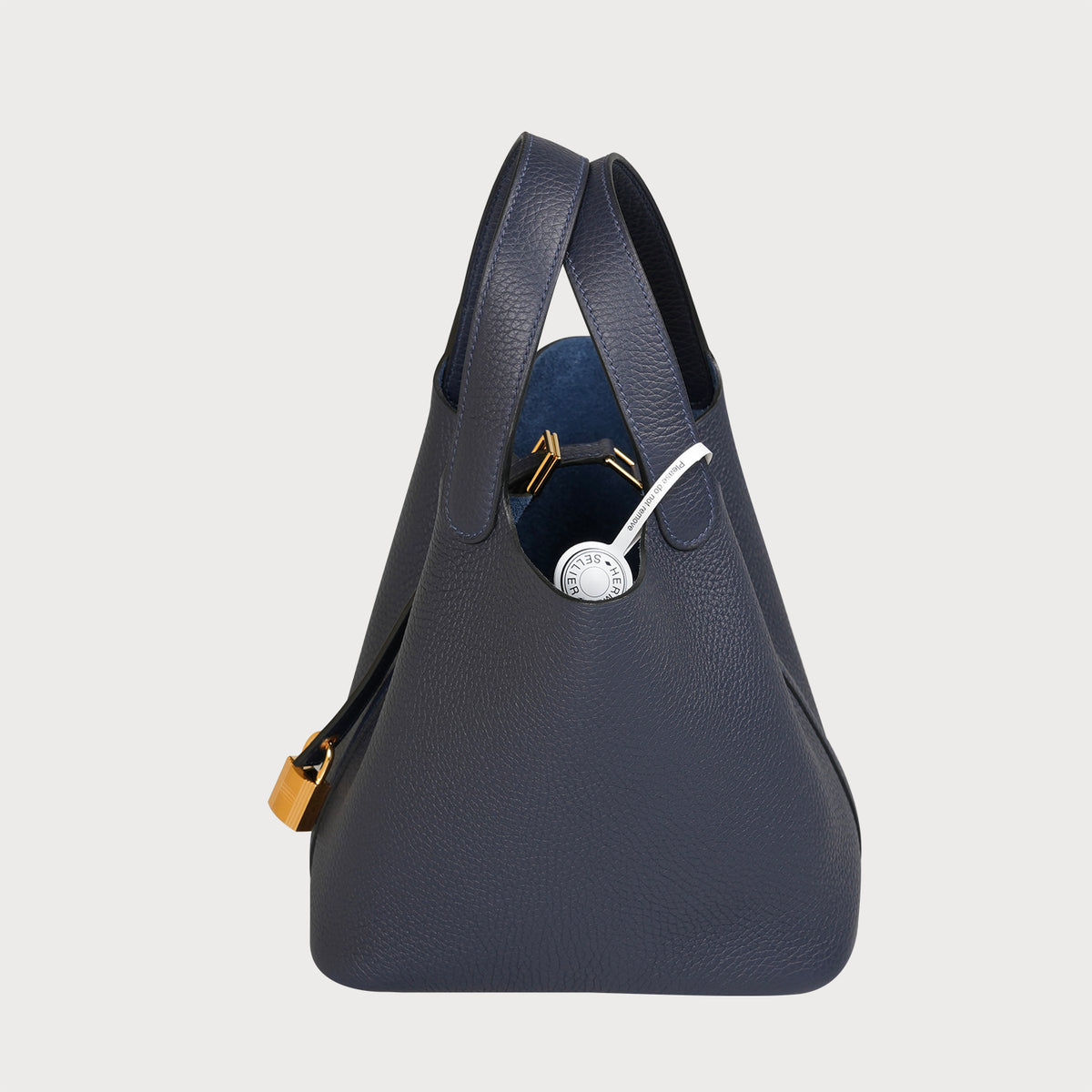Hermès Picotin Lock 18 Bleu Nuit With Gold Hardware - view 11