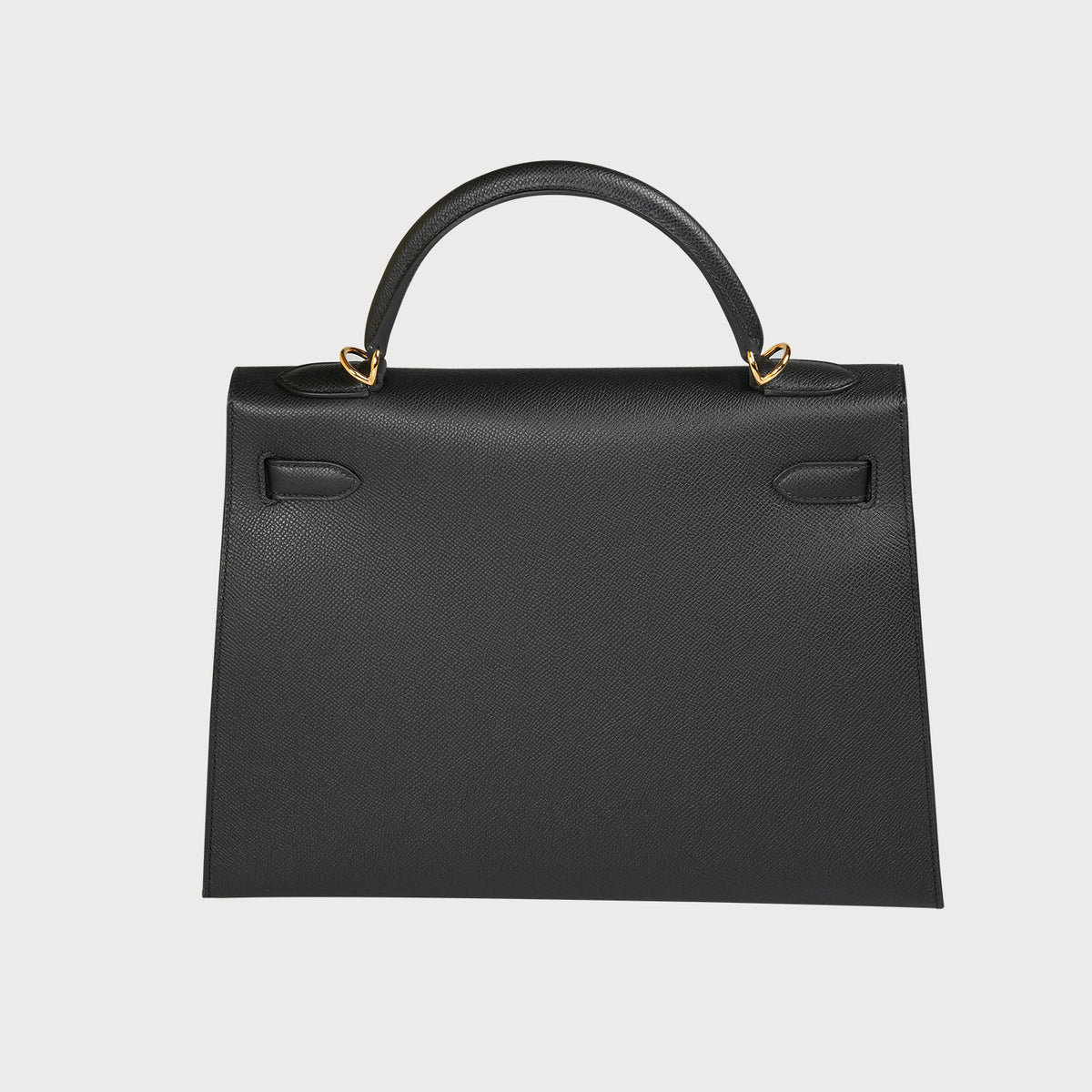 Hermès Kelly 32 Black Epsom Leather With Gold Hardware - view 4