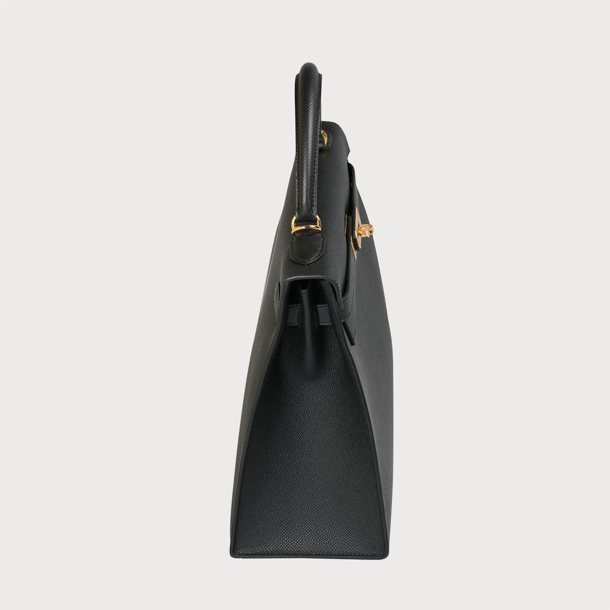Hermès Kelly 32 Black Epsom Leather With Gold Hardware - view 5