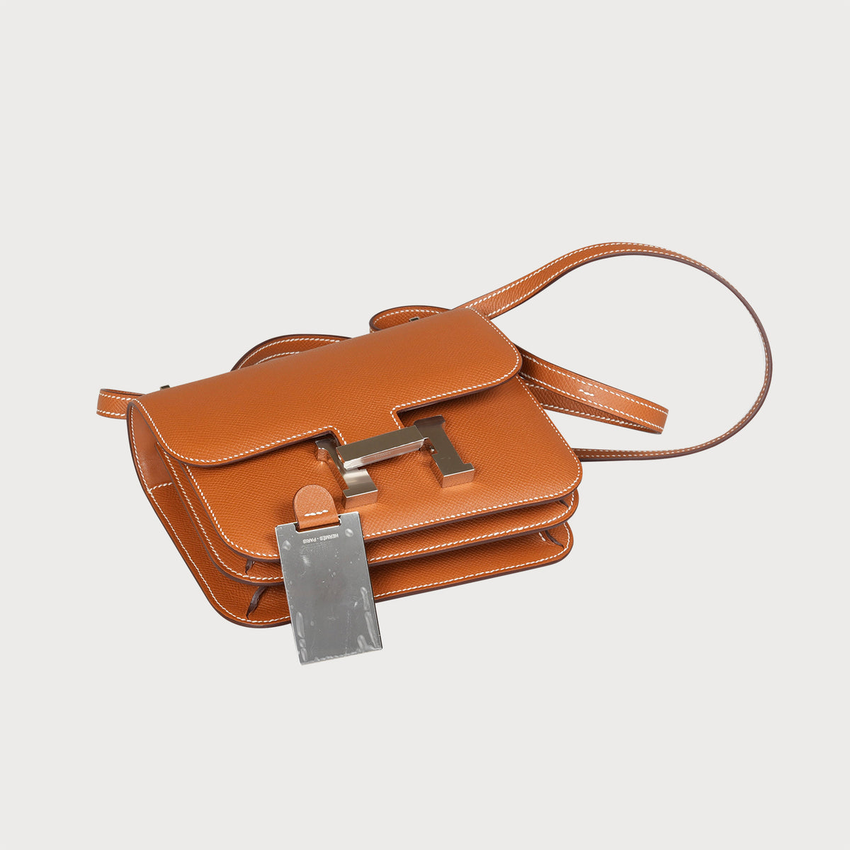 Hermès Constance 18 Gold Epsom Leather With Palladium Hardware - view 16