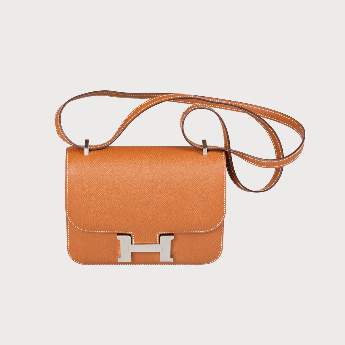 Hermès Constance 18 Gold Epsom Leather With Palladium Hardware - view 10