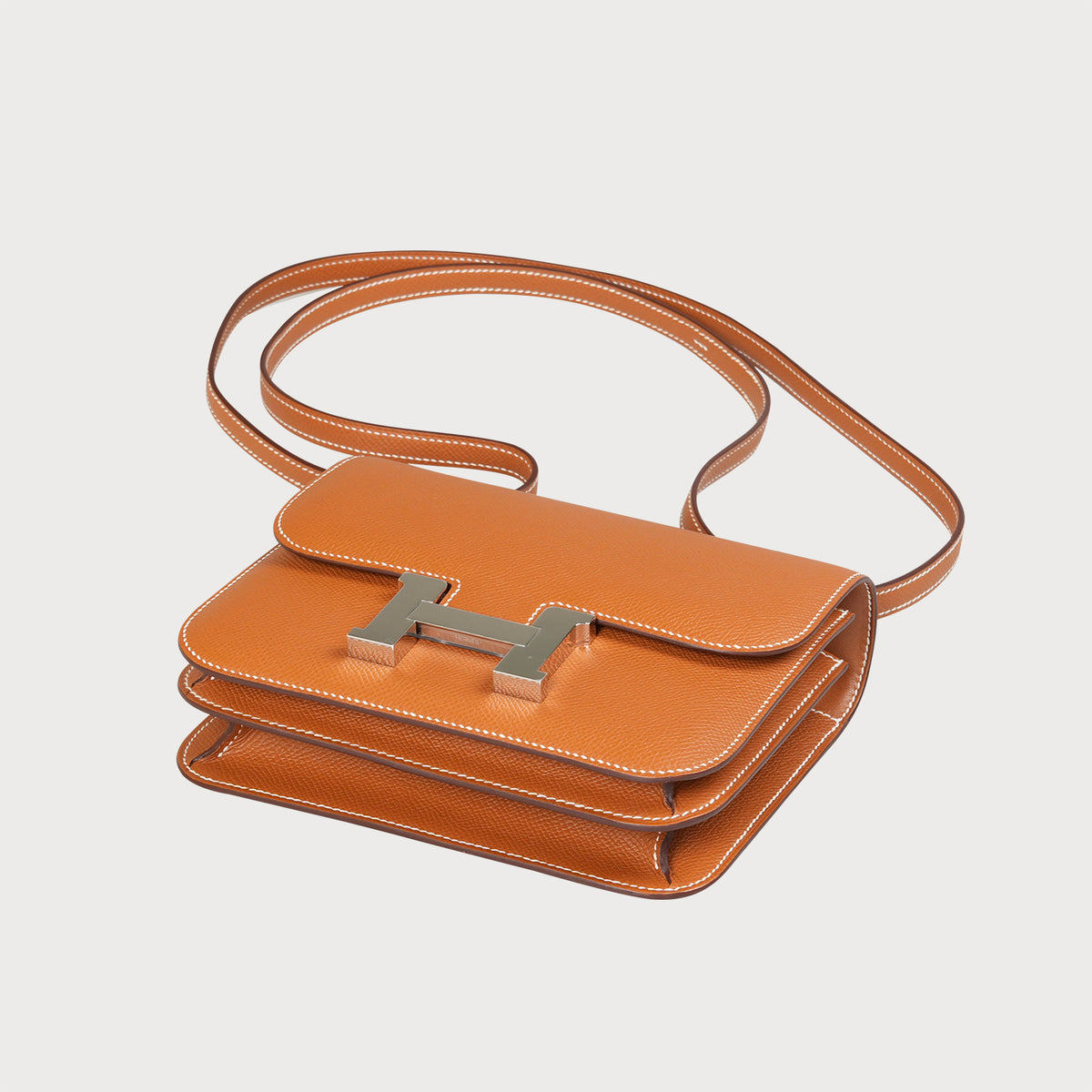 Hermès Constance 18 Gold Epsom Leather With Palladium Hardware - view 7