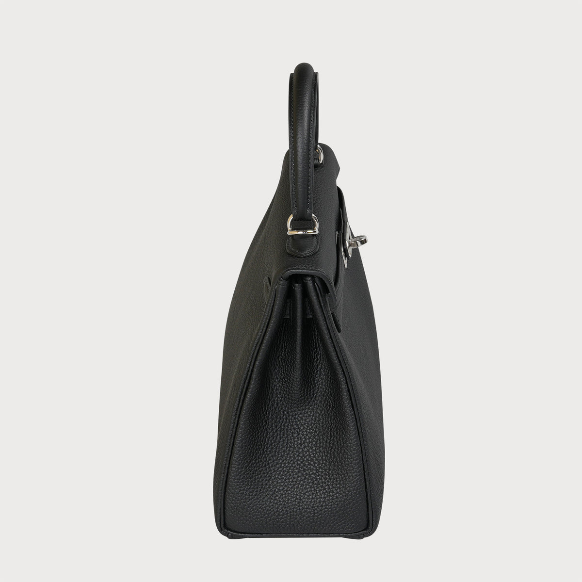 Hermès Kelly 25 Black Togo Leather With Palladium Hardware - view 3