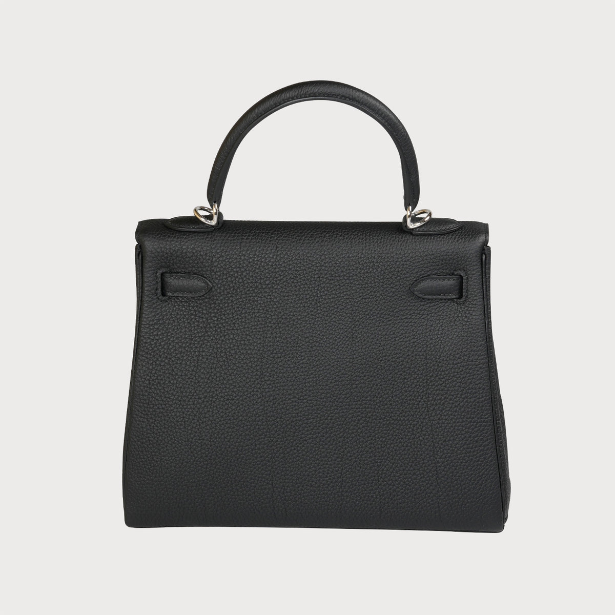 Hermès Kelly 25 Black Togo Leather With Palladium Hardware - view 4