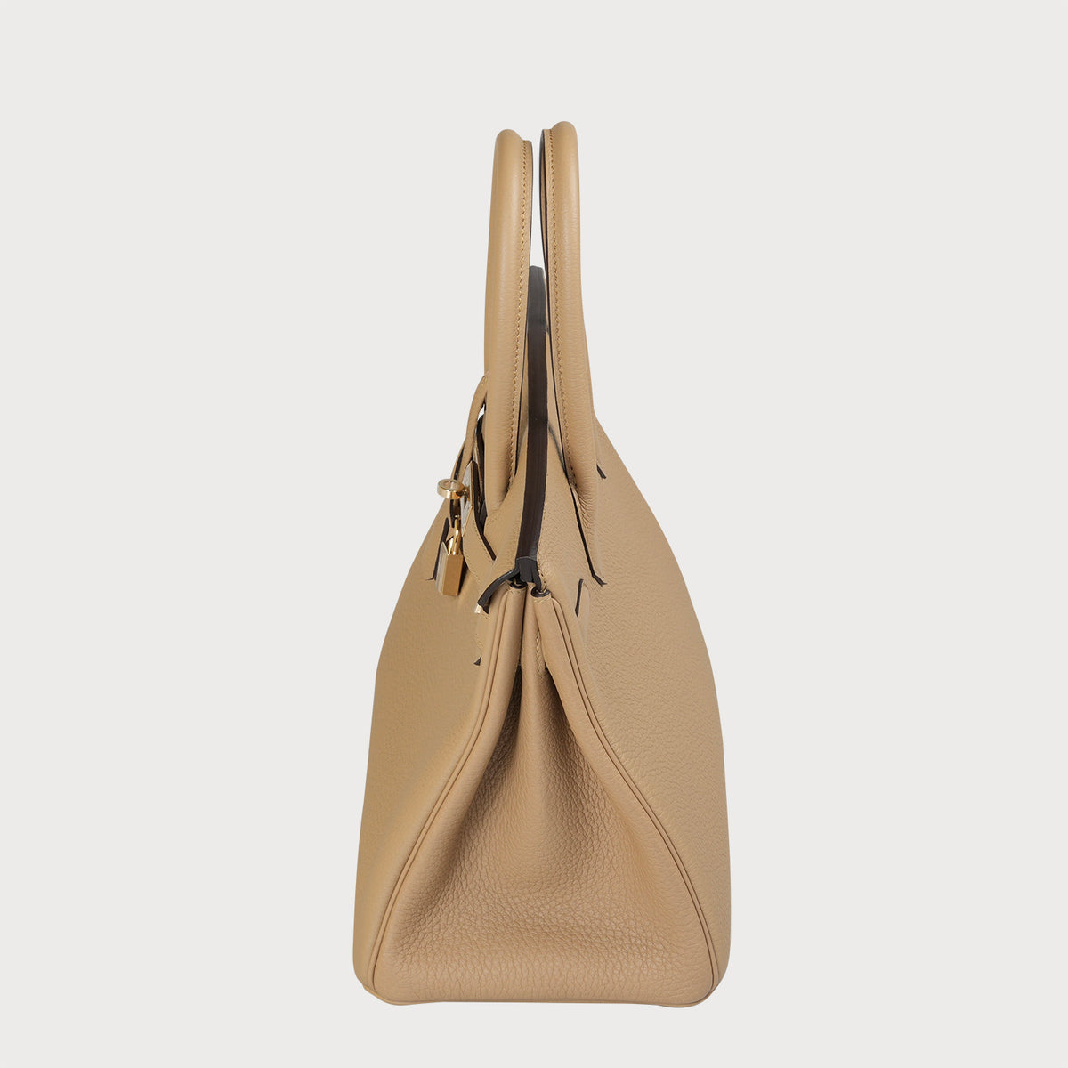 Hermès Birkin 30 Poussiere In Togo Leather With Permabrass Hardware - view 6