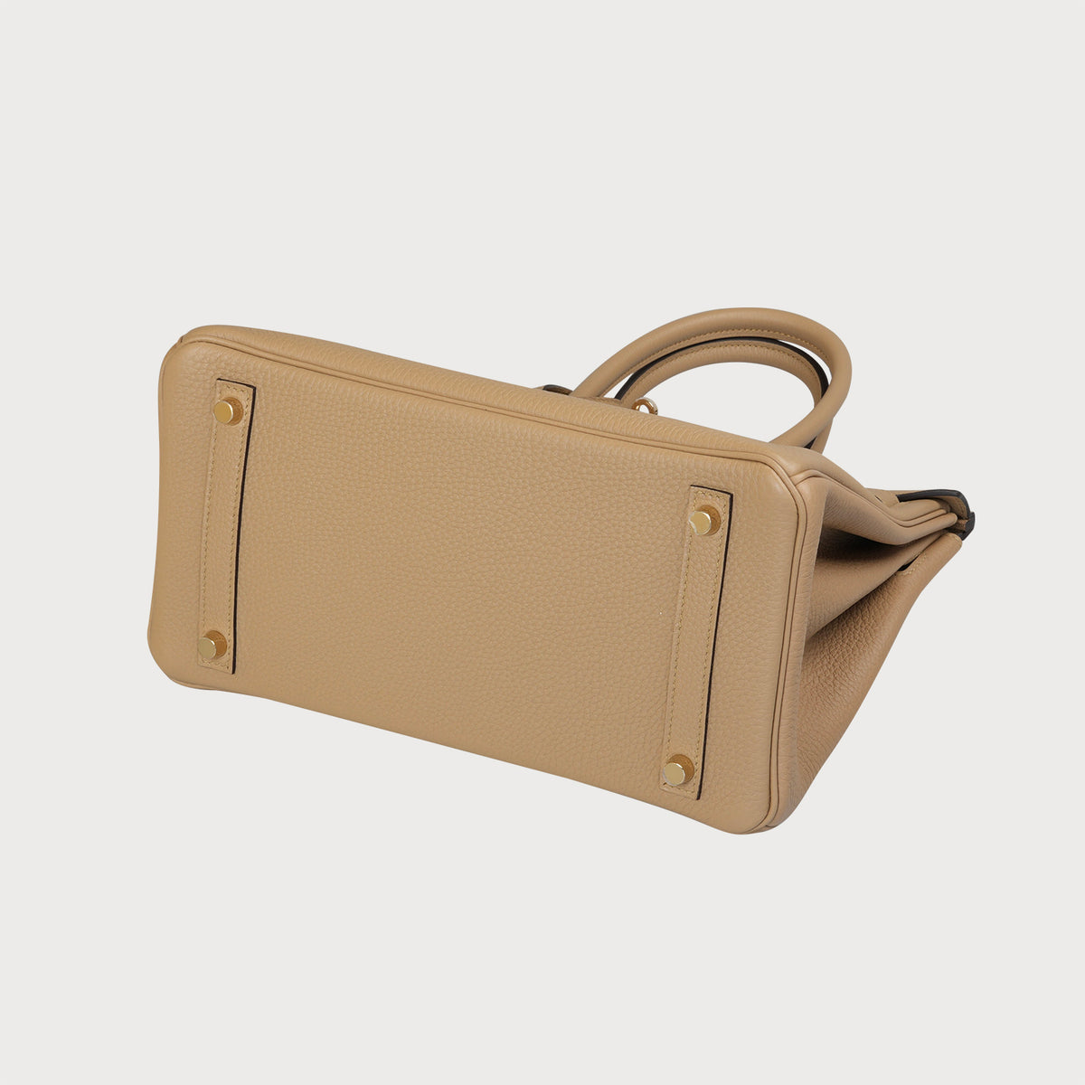 Hermès Birkin 30 Poussiere In Togo Leather With Permabrass Hardware - view 8