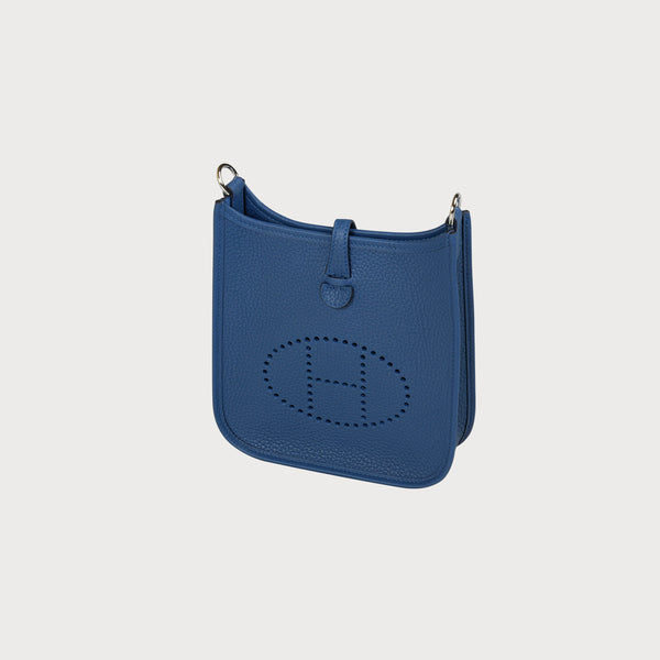 Hermès Evelyne 16 Bleu Tie With Palladium Hardware