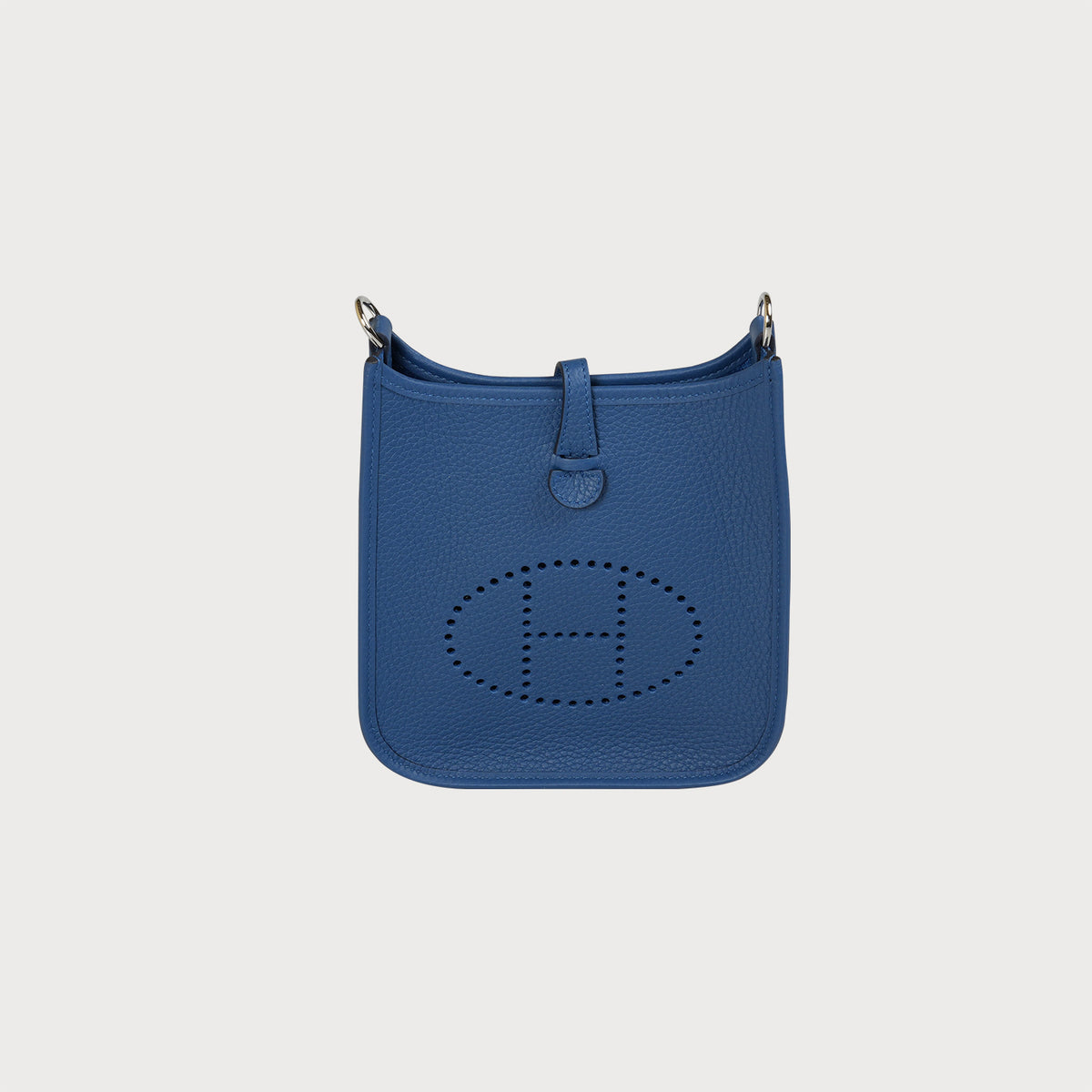 Hermès Evelyne 16 Bleu Tie With Palladium Hardware - view 9