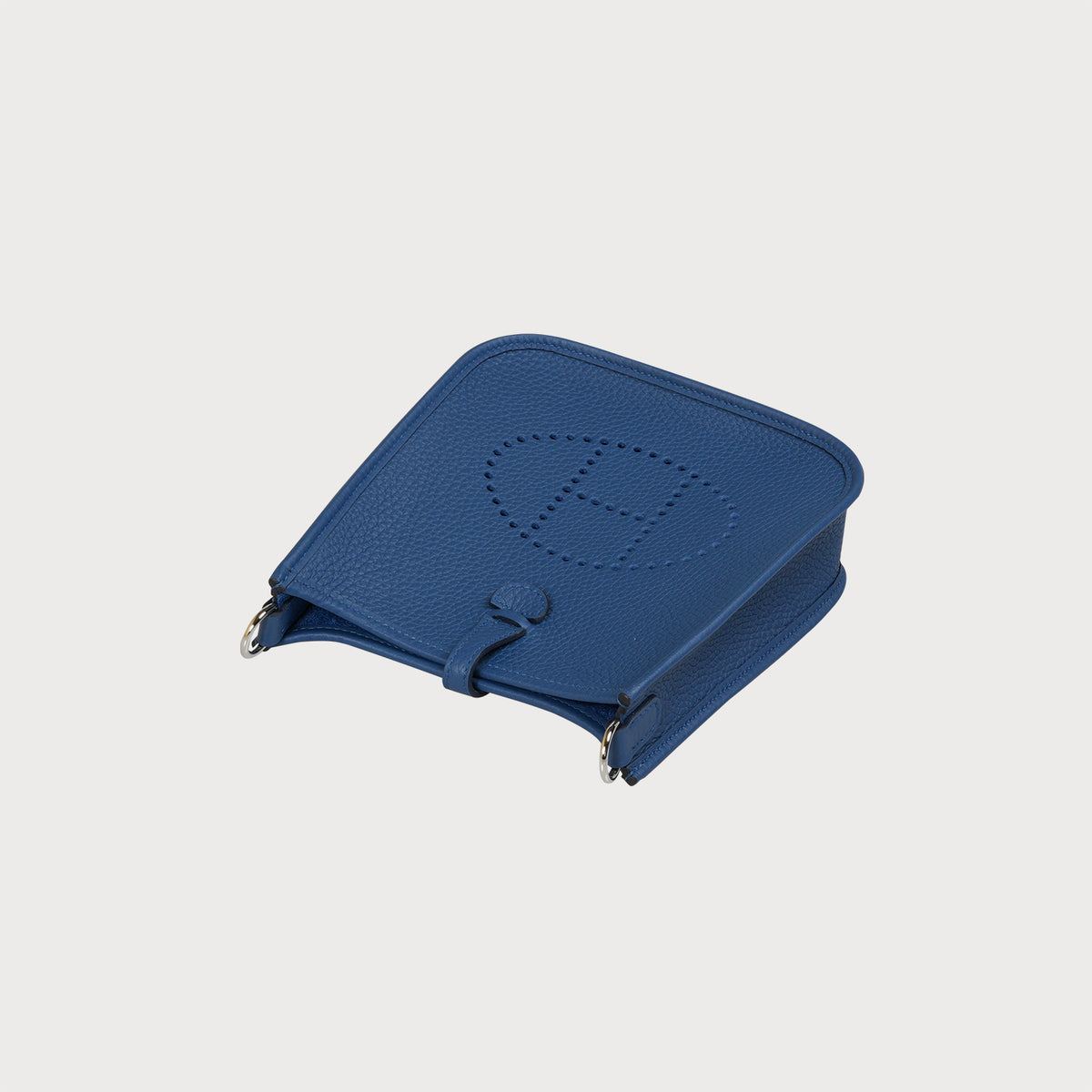 Hermès Evelyne 16 Bleu Tie With Palladium Hardware - view 13