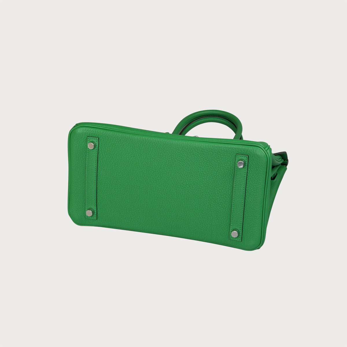 Hermès Birkin 30 Bambou Green Togo Leather With Palladium Hardware - view 8