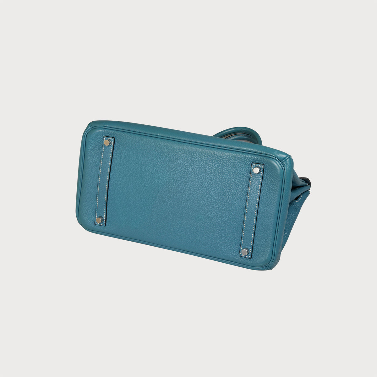 Hermès Birkin 35 Blue With Palladium Hardware - view 16