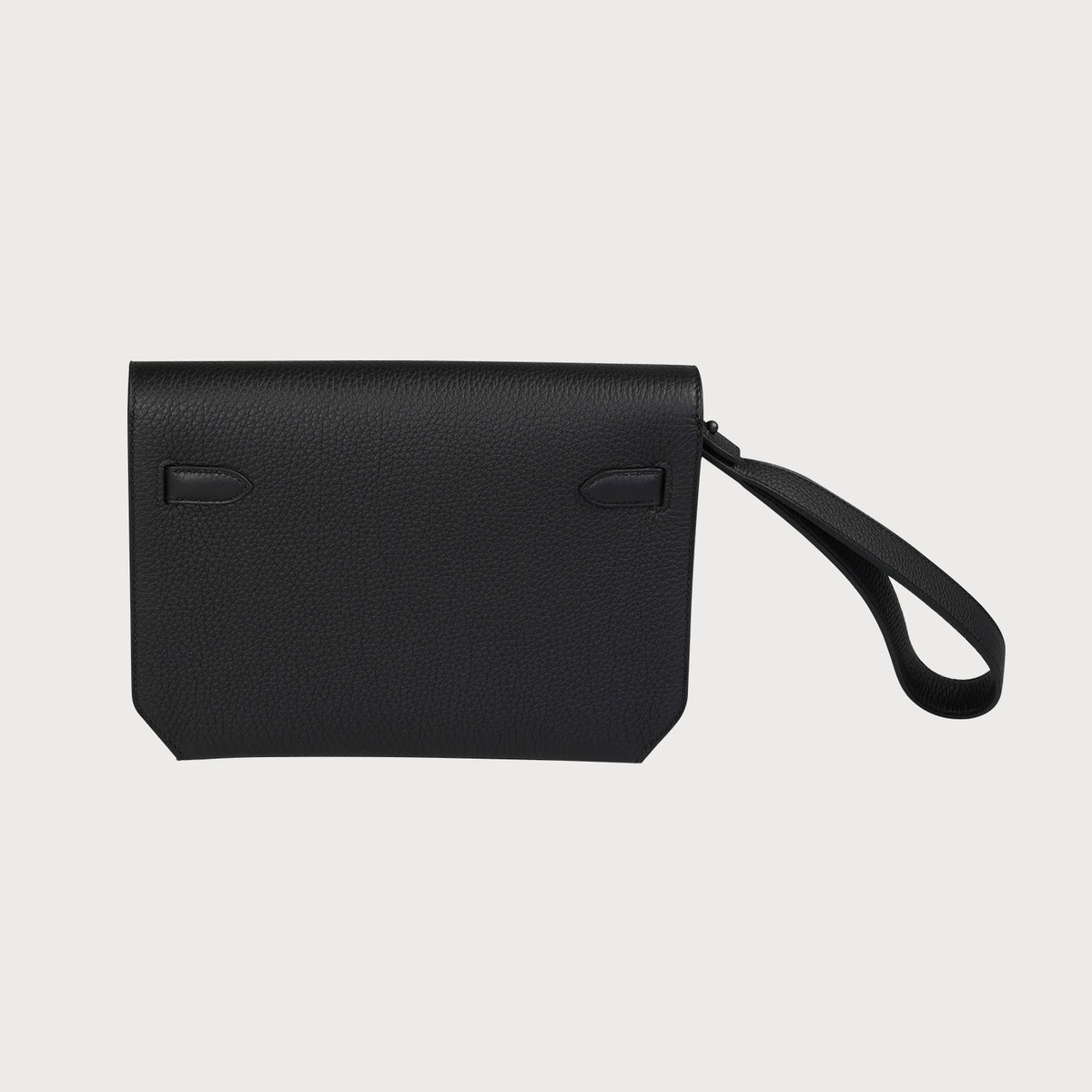 Hermès Kelly Depeche 25 So Black Togo With Black Hardware - view 4