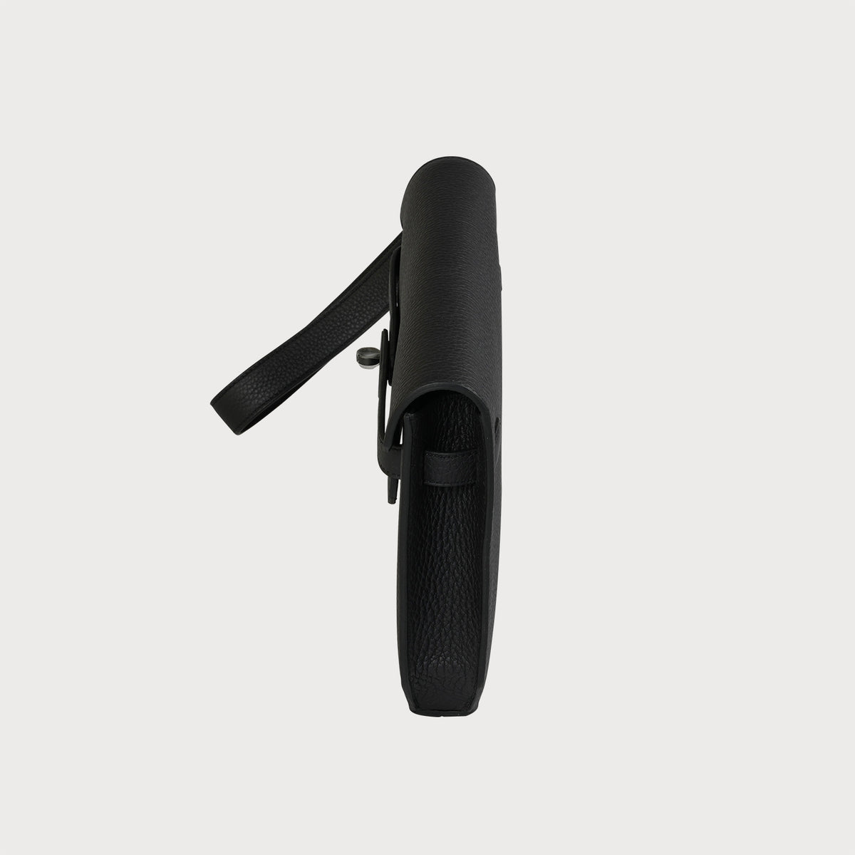 Hermès Kelly Depeche 25 So Black Togo With Black Hardware - view 12