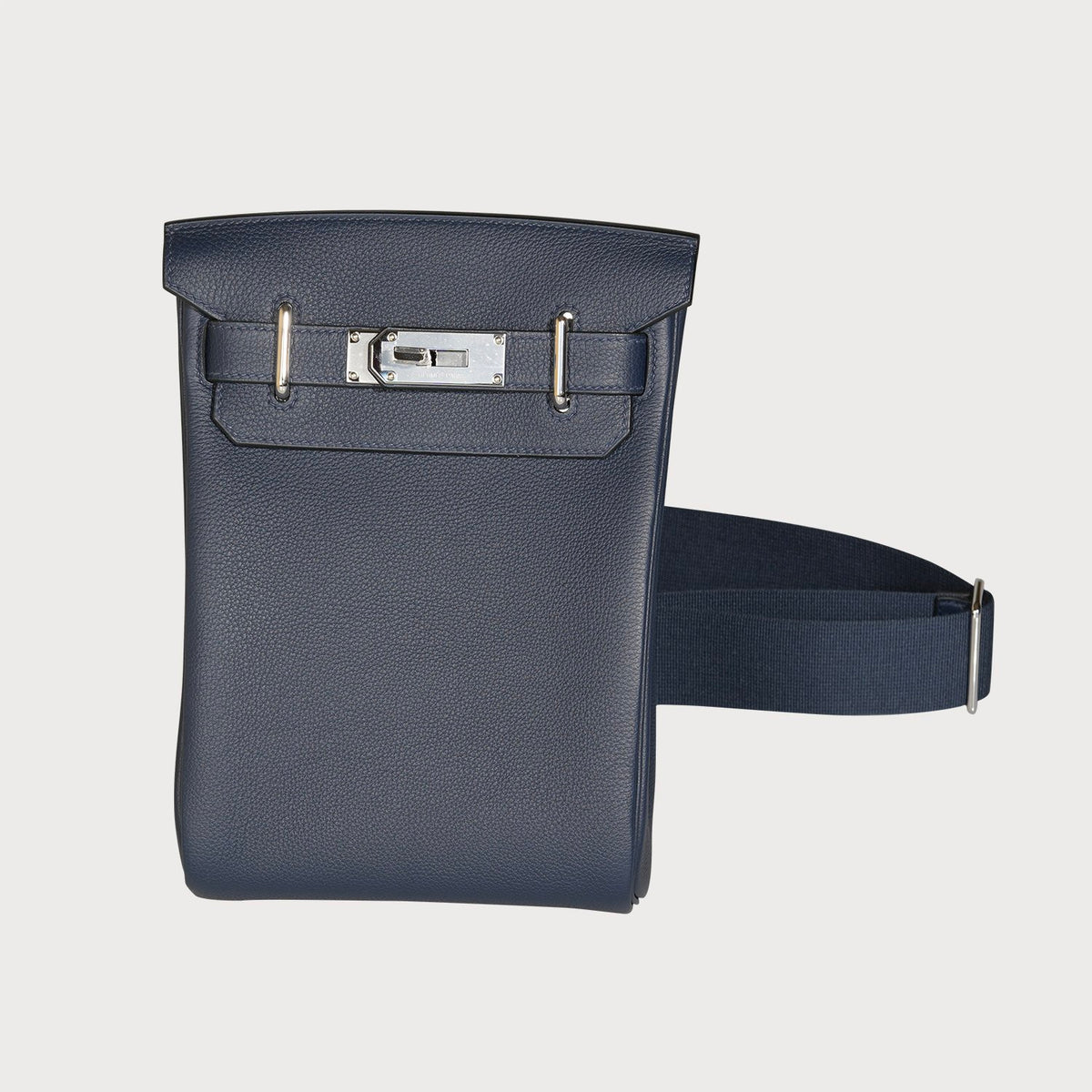 Hermès Hac A Dos Pm Blue Abysse With Palladium Hardware In Togo Leather - view 8