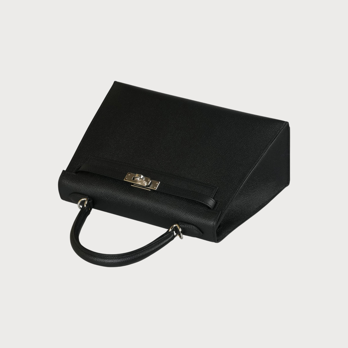 Hermès Kelly 25 Black Phw Epsom - view 7