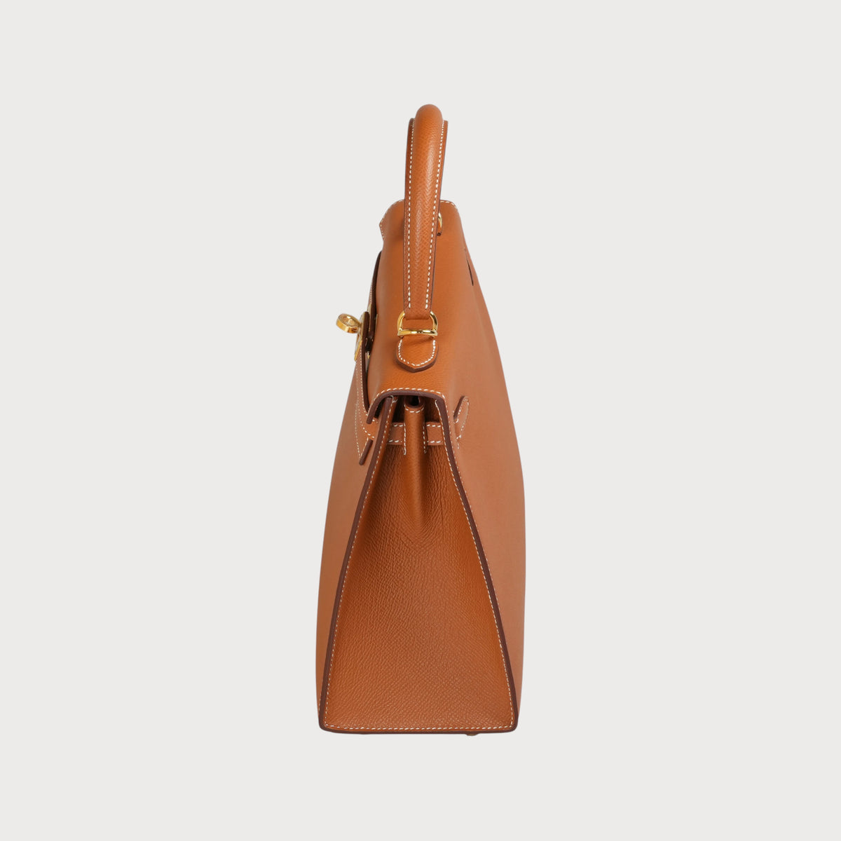 Hermès Kelly 25 Gold Epsom With Gold Hardware - view 5