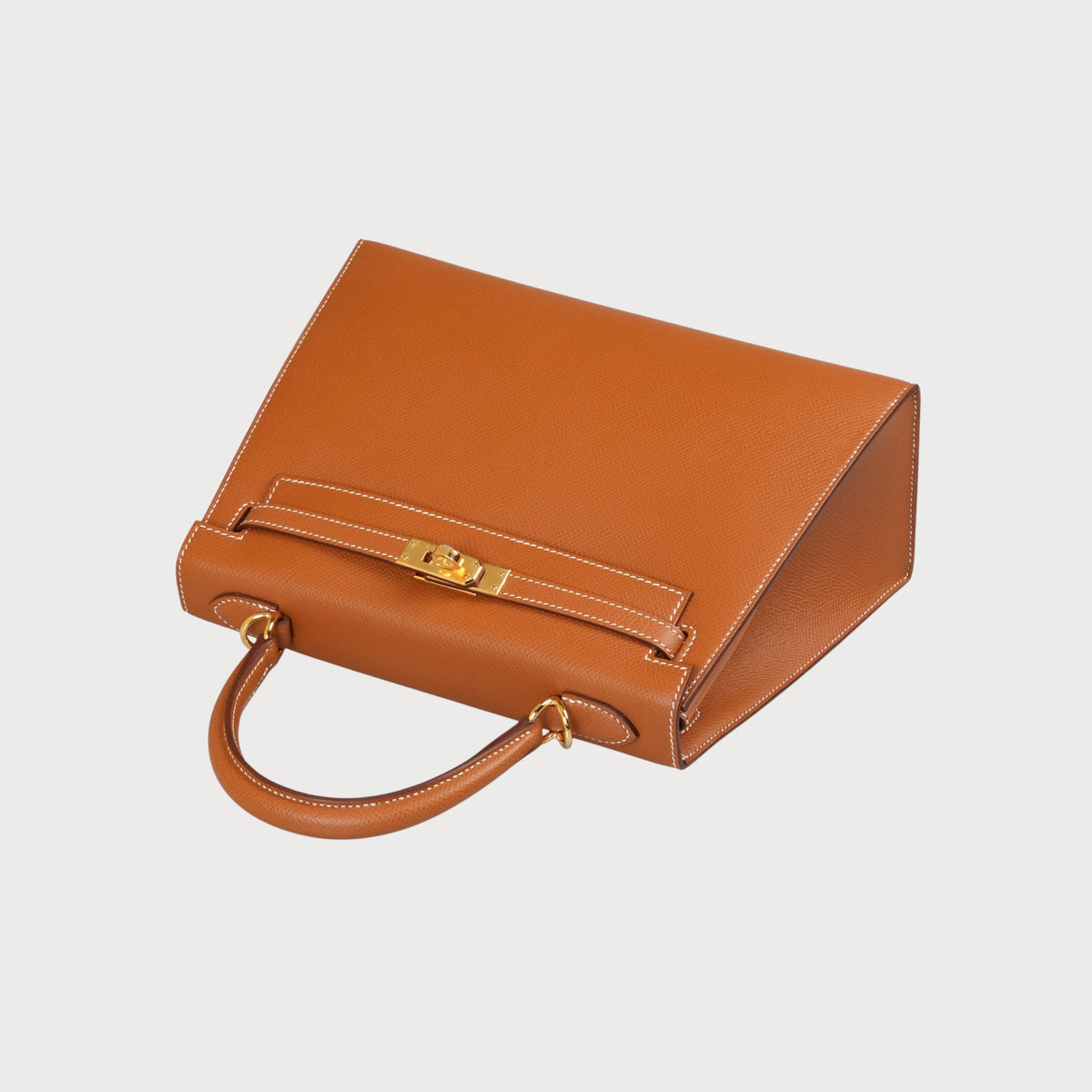 Hermès Kelly 25 Gold Epsom With Gold Hardware - view 7