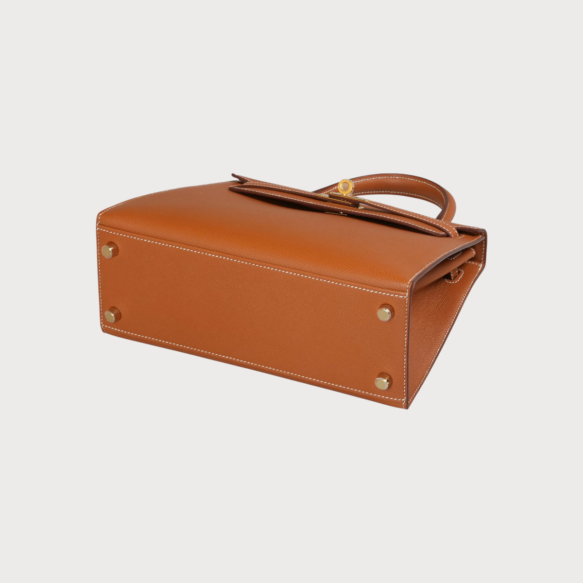Hermès Kelly 25 Gold Epsom With Gold Hardware - view 6