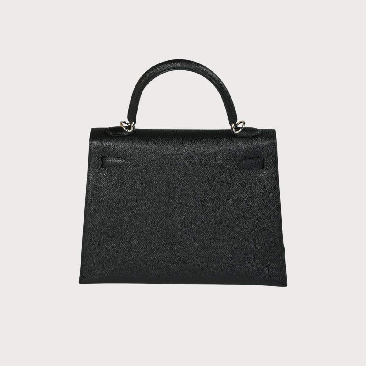 Hermès Kelly 25 Black Phw Epsom - view 4