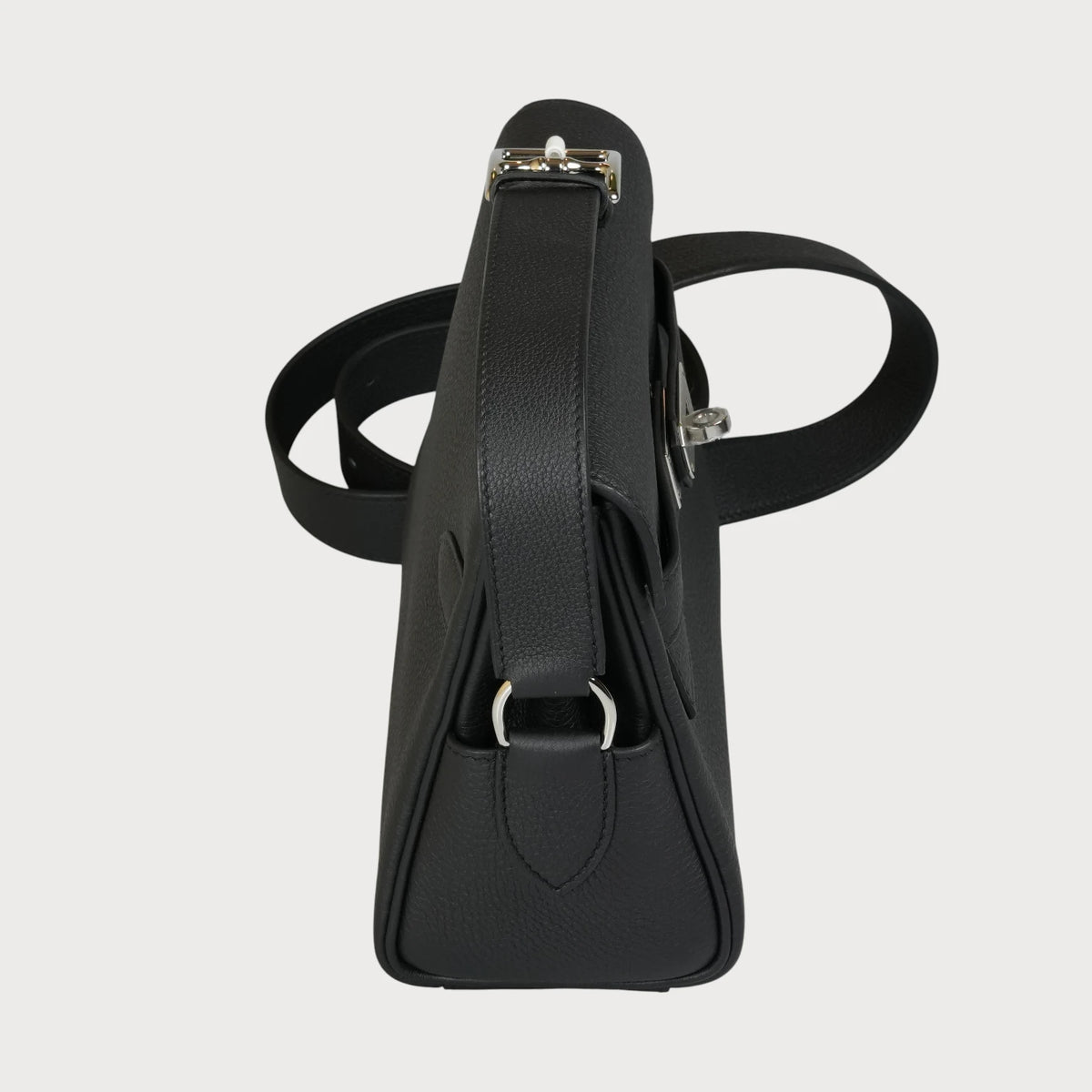 Hermès Kelly Messenger Pm Black Phw - view 3