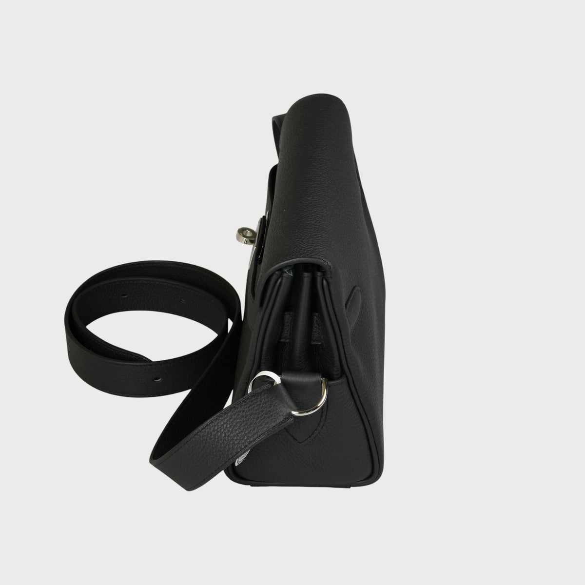 Hermès Kelly Messenger Pm Black Phw - view 5