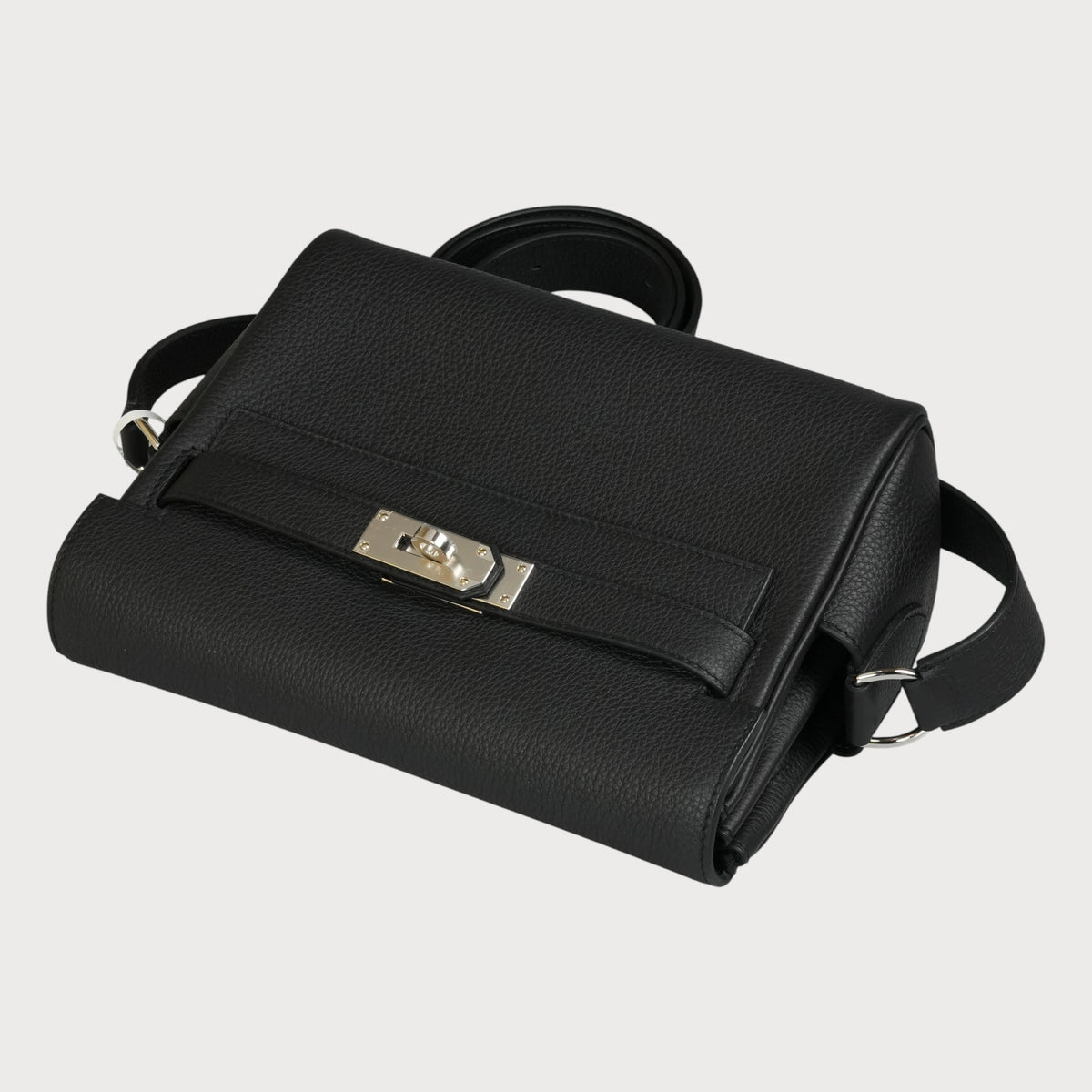 Hermès Kelly Messenger Pm Black Phw - view 7