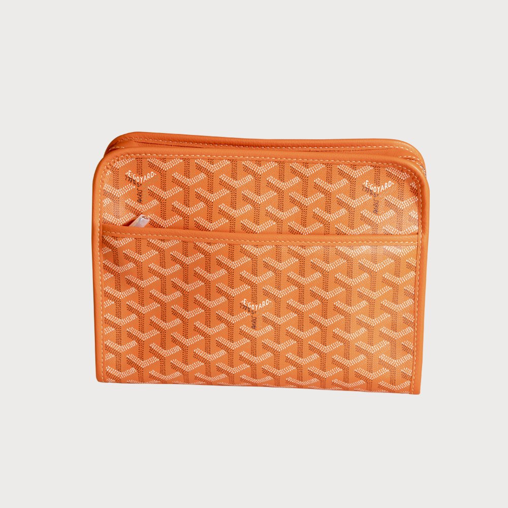 Goyard Jouve Mm Orange With Dustbag & Tag - view 8