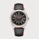 Calatrava Date Sweep Seconds Carbon Red