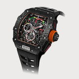 Rm50-03 Mclaren F1 Tourbillon Split-Seconds Chronograph In Carbon Tpt