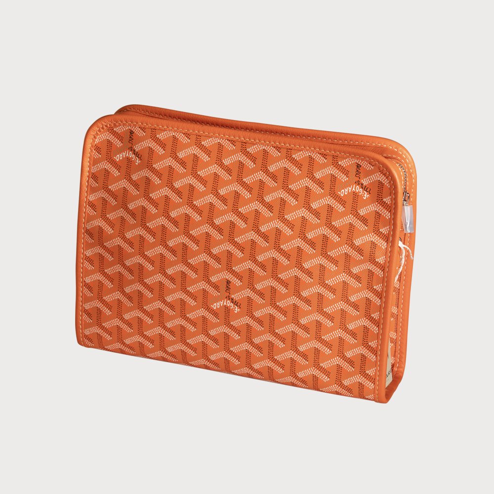 Goyard Jouve Mm Orange With Dustbag & Tag