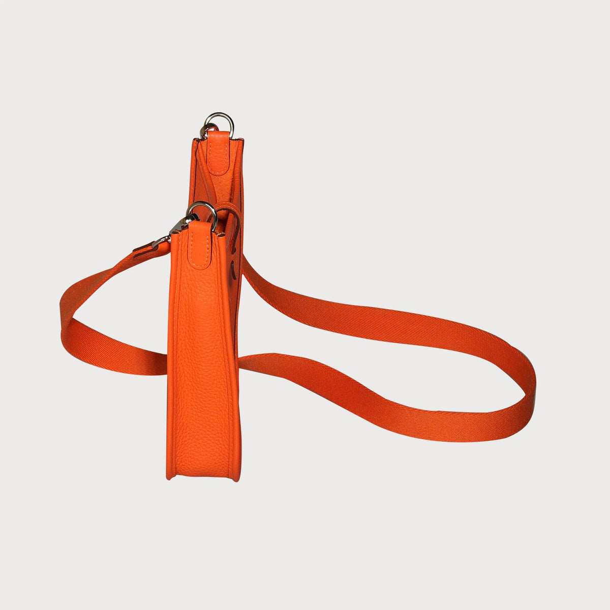 Hermès Evelyne 16 Orange With Palladium Hardware In Taurillon Clemmence Leather - view 8