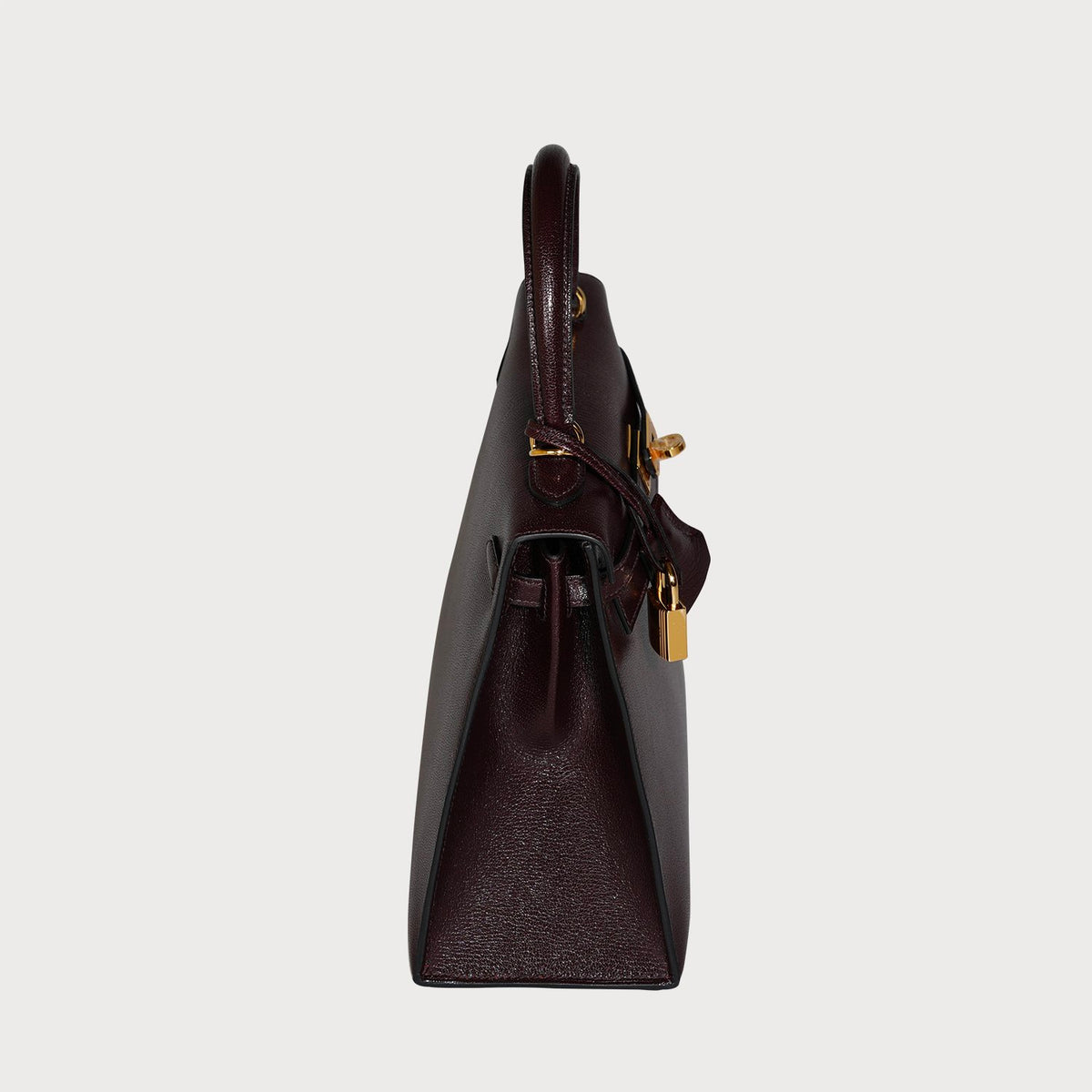 Hermès Hermes Kelly 25 Rouge Sellier Gold Hardware In Chevre Leather - view 3