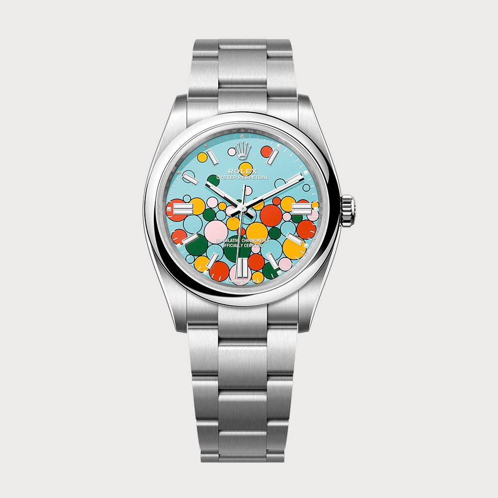 Rolex Oyster Perpetual 36 Tiffany Celebration Dial