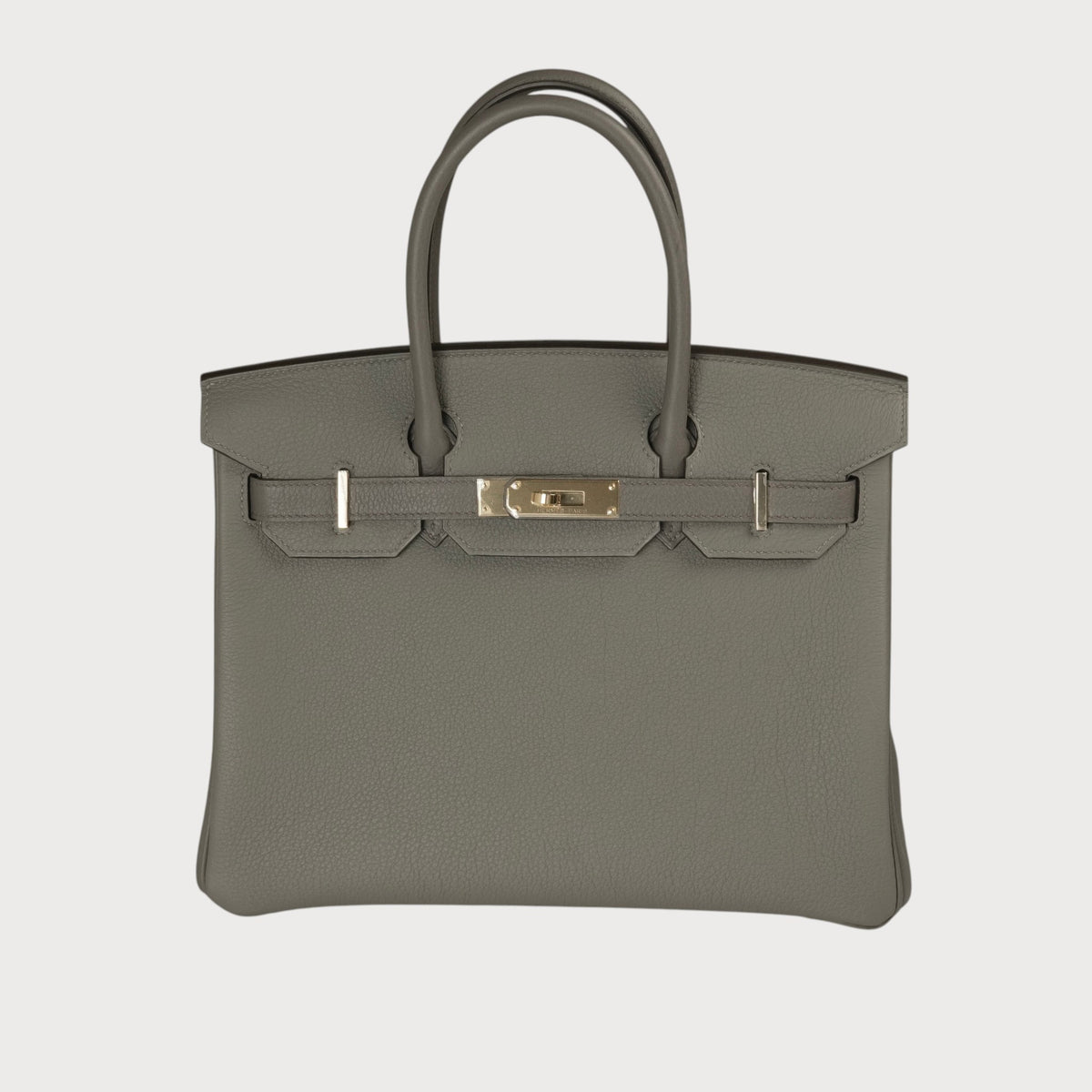 Hermes Birkin 30 Hss Gris Meyer & Gris Etain Pbhw Togo