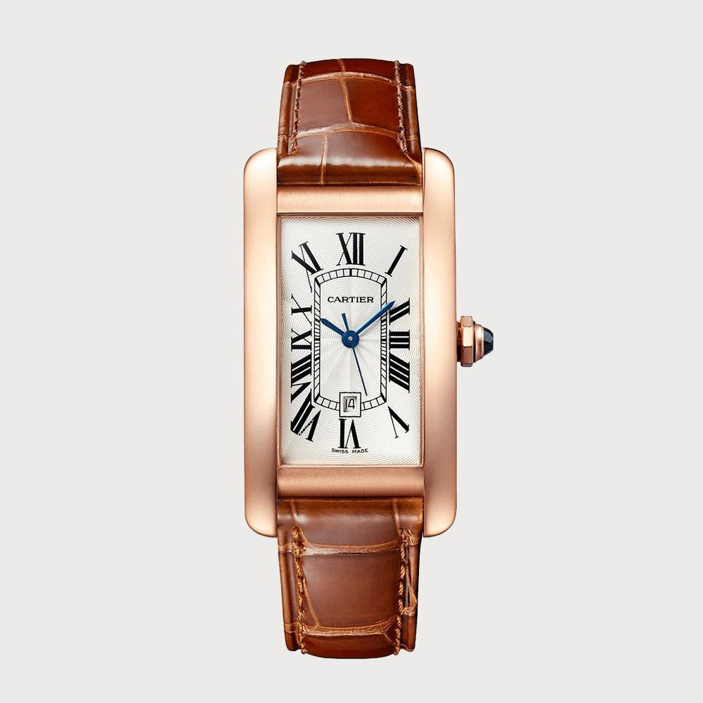 Cartier Tank Américaine Medium In Rose Gold