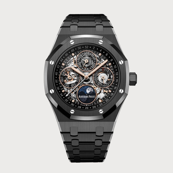 Audemars Piguet Royal Oak 41 Perpetual Calendar Black Ceramic Skeleton