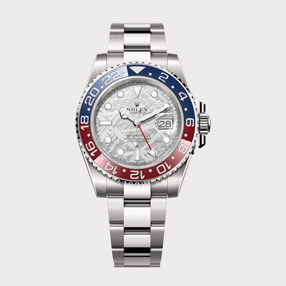 Rolex GMT-Master II Pepsi Meteorite In White Gold