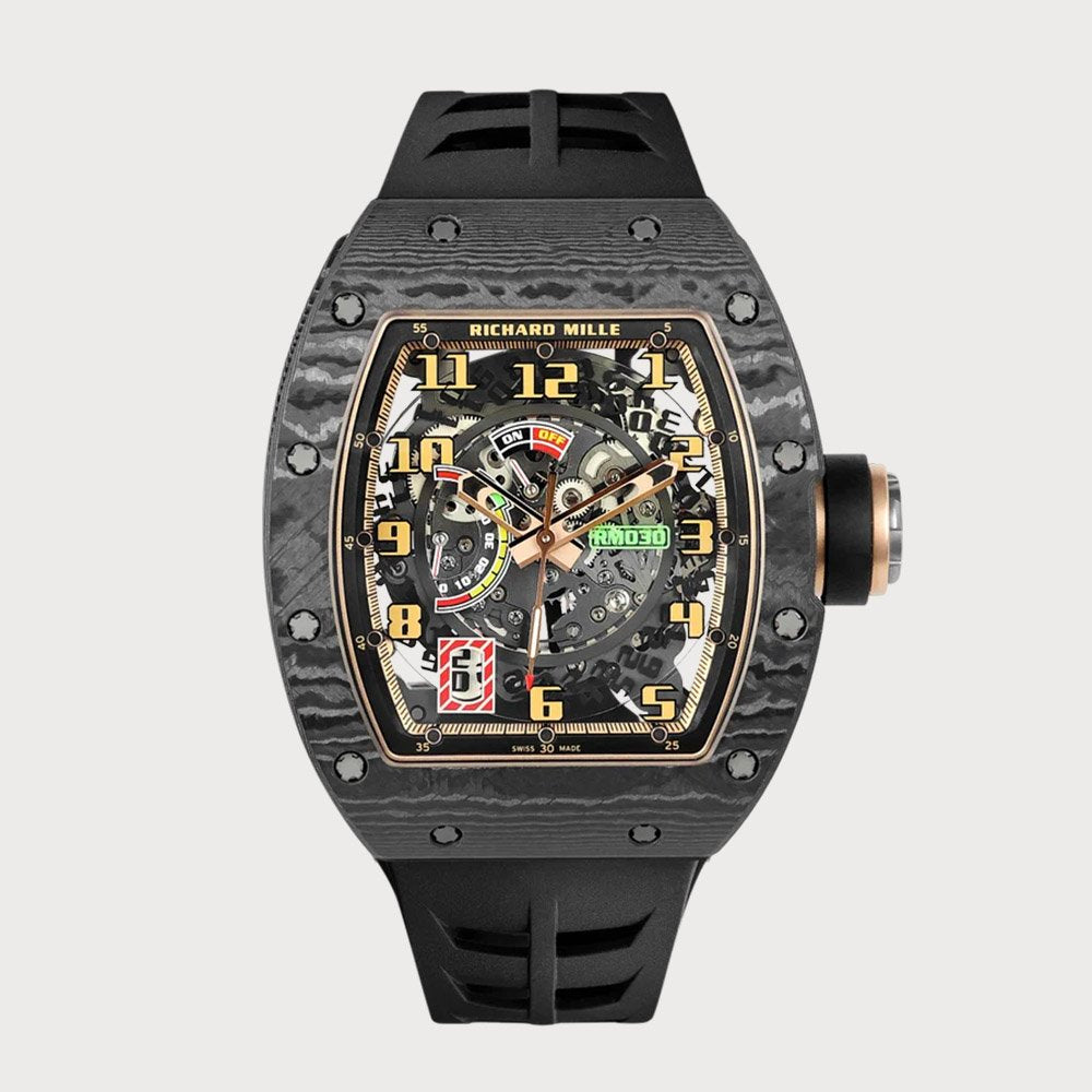 Richard Mille Rm030 Carbon Boutique Edition In Ntpt