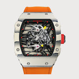 Rm27-02 Tourbillon Rafael Nadal In White Quartz Tpt & Carbon Ntpt