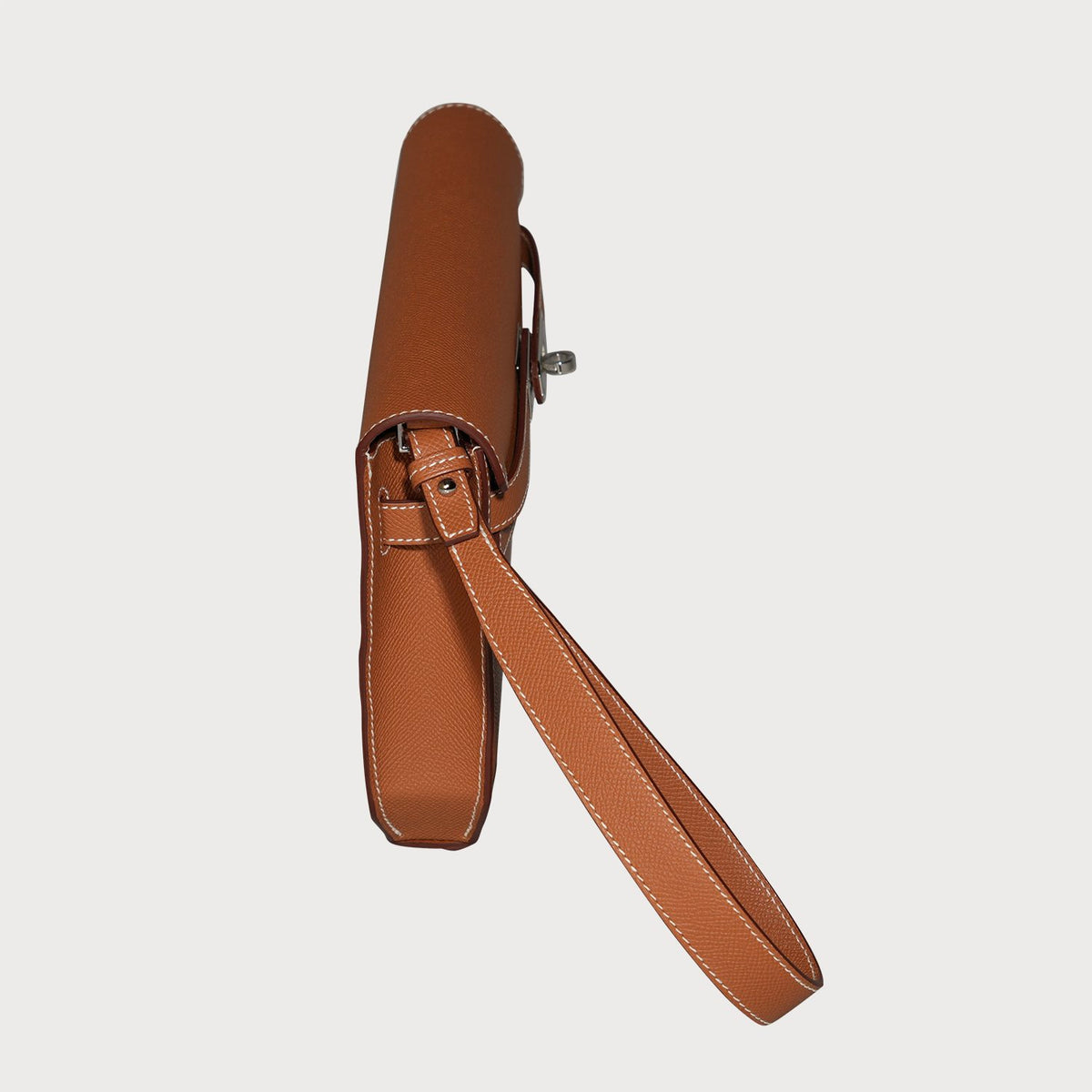 Hermès Kelly Depeche 25 Gold With Palladium Hardware In Epsom Leather - view 5