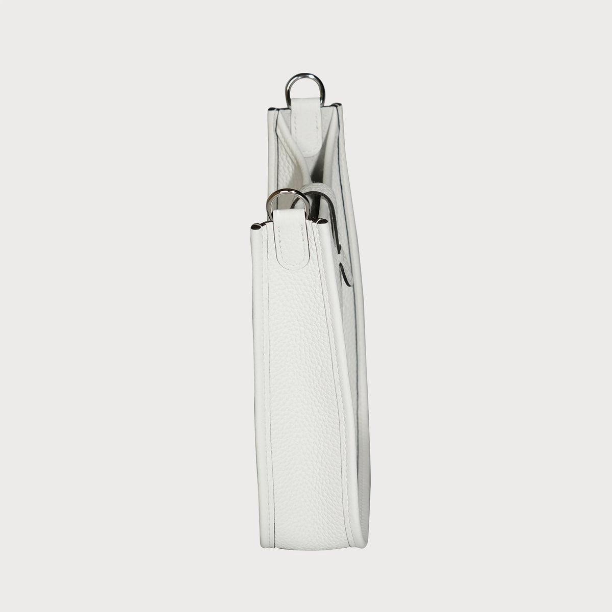 Hermès Evelyne 16 New White With Palladium Hardware In Clemmence Leather - view 11
