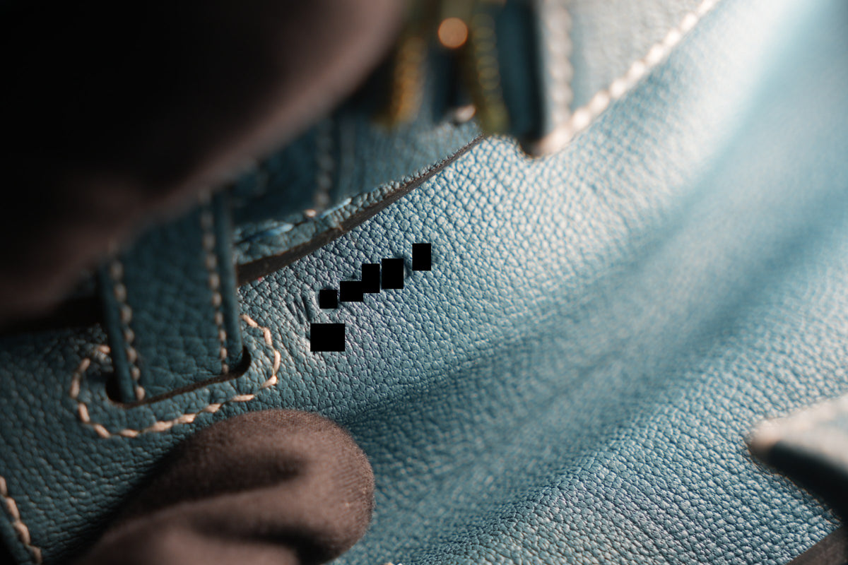 Kelly 25 Blue Jean With Gold Hardware In Togo Leather
