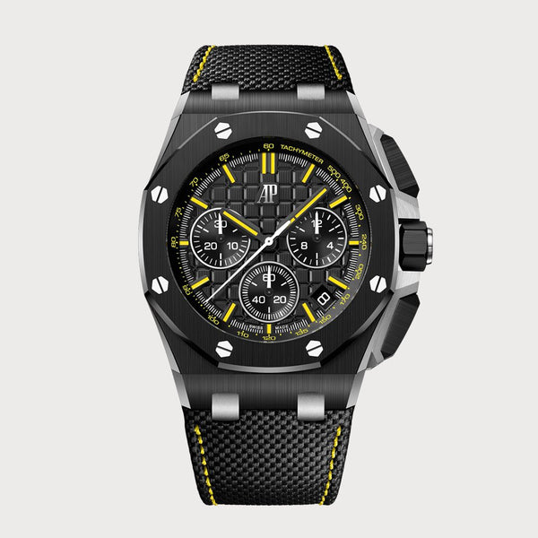 Audemars Piguet Royal Oak Offshore Chronograph Black Ceramic With Yellow