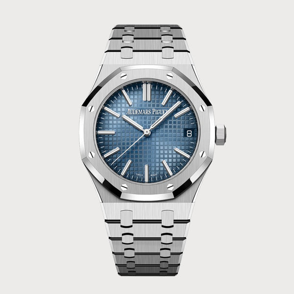 Audemars Piguet Royal Oak 41 With Blue Dial In White Gold