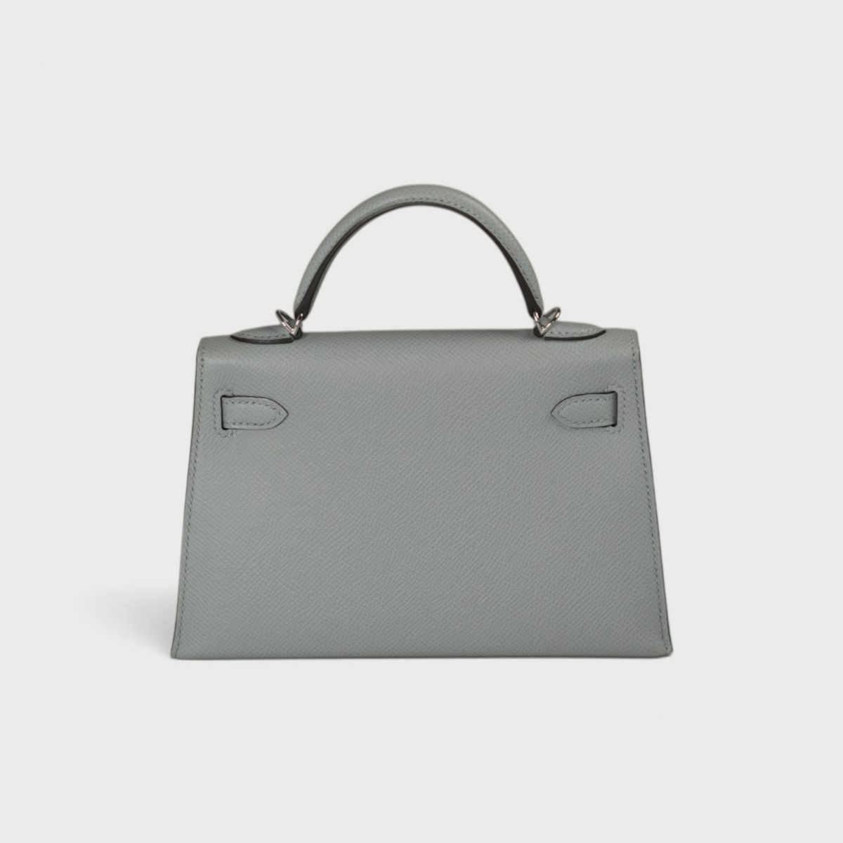 Hermes Mini Kelly 20 Bleu Glacier PHW