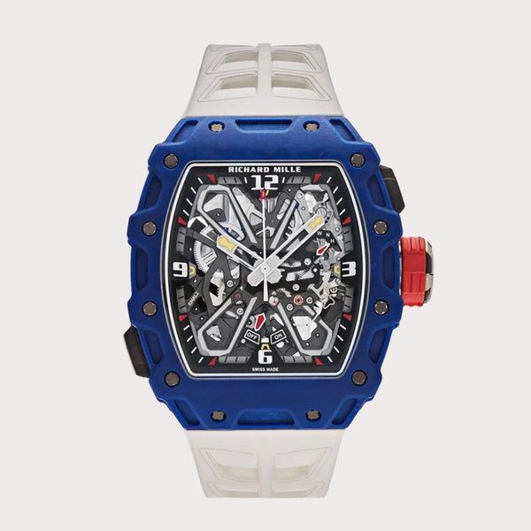 Richard Mille Rm35-03 Rafael Nadal In Blue & White Quartz Tpt