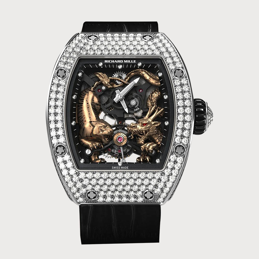 Richard Mille Rm51-01 Michelle Yeoh, Tiger & Dragon Tourbillon Diamond Set