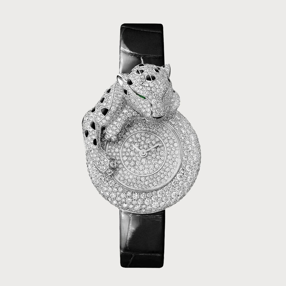 Cartier Panthère Songeuse 28,4 Mm Diamond Set