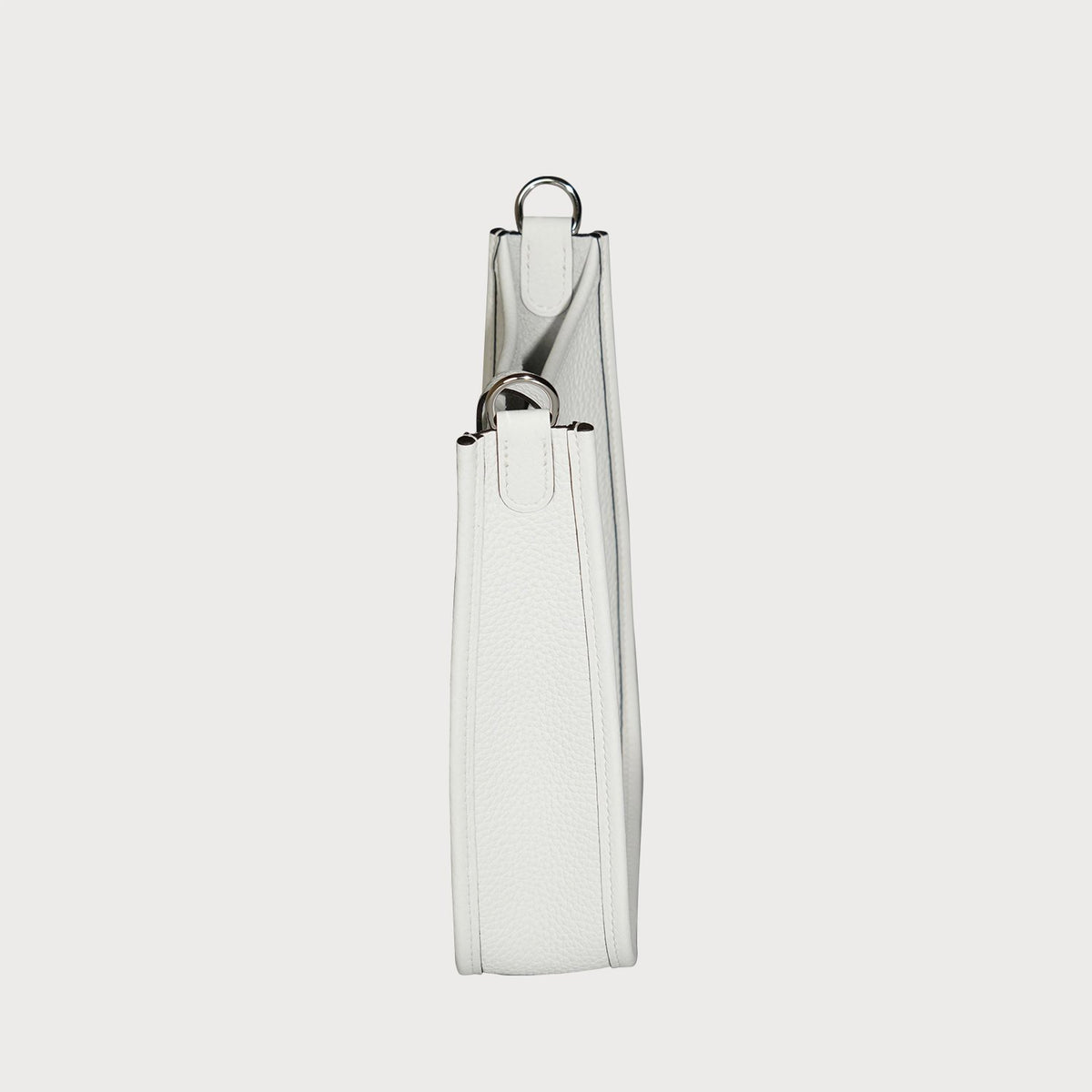Hermès Evelyne 16 New White With Palladium Hardware In Clemmence Leather - view 3