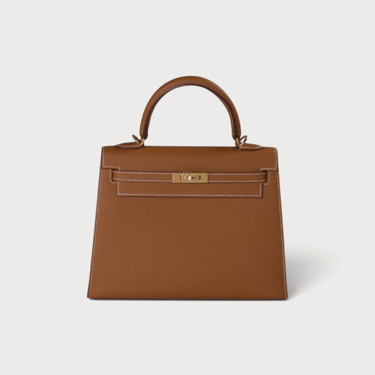 Hermes Kelly 25 Gold Epsom GHW